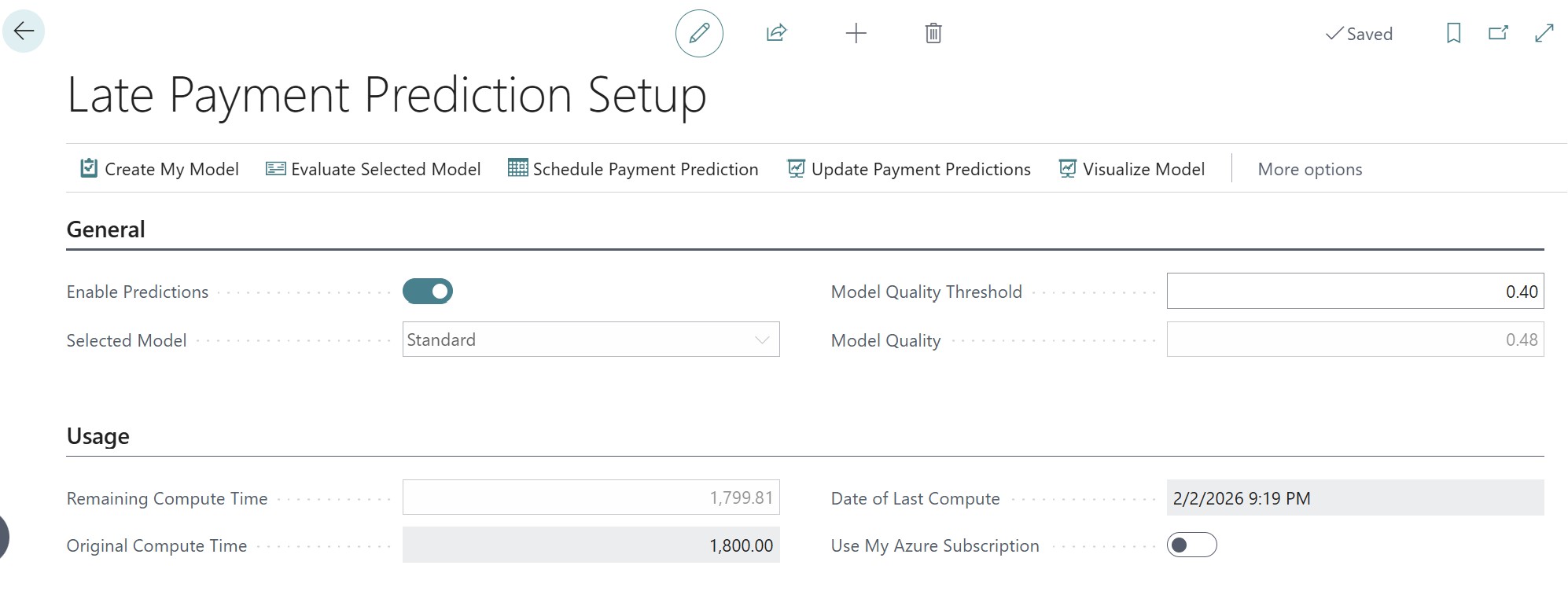 Late Payment Prediction Setup