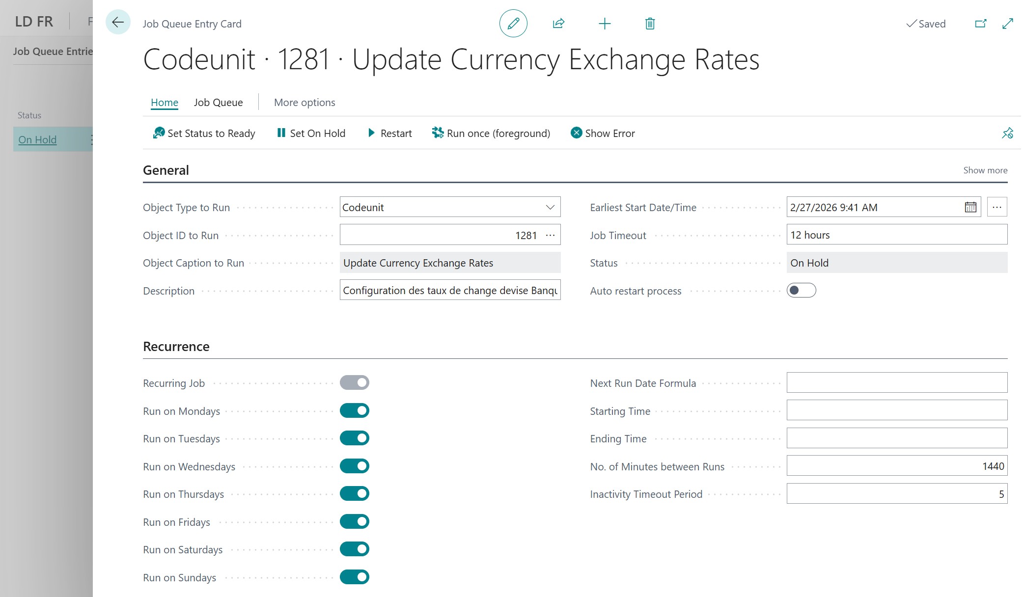 Movimento coda lavori