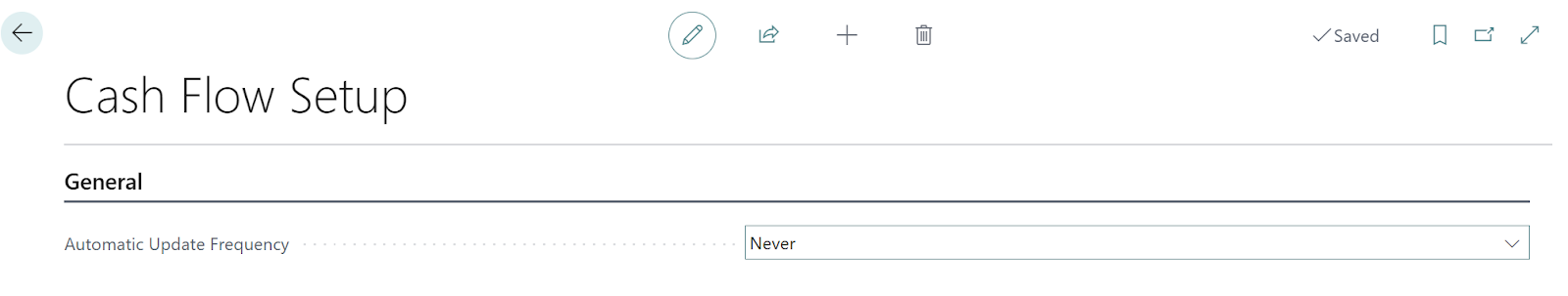 Data update frequency