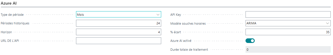 Fr&eacute;quence de mise &agrave; jour des donn&eacute;es