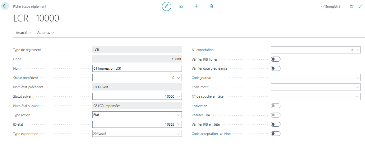 Etape d’impression