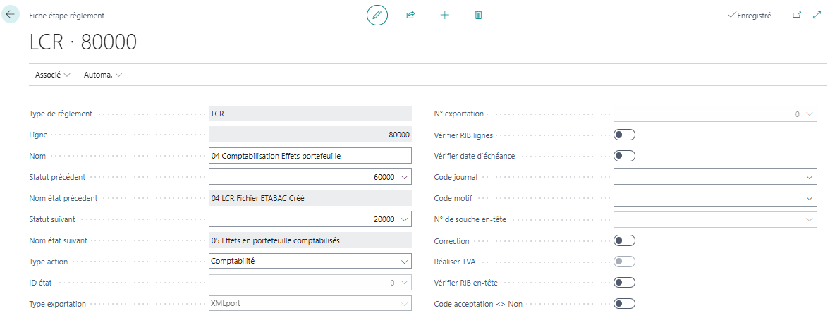 Exemple d’&eacute;tape comptable