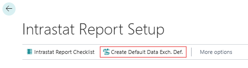Creating the file configuration