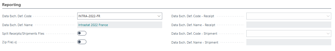 Parametri DEB: Reporting