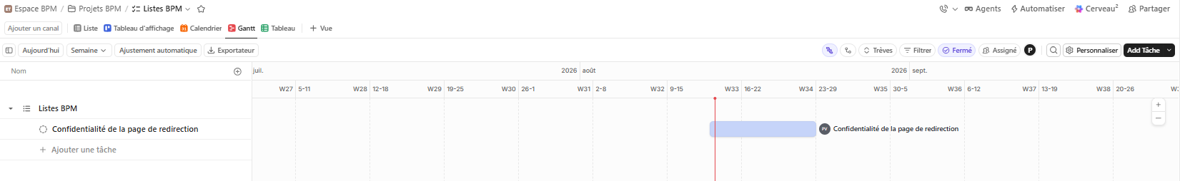 Vue Gantt